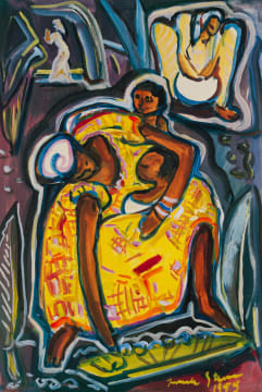 Irma Stern; African Woman with Children