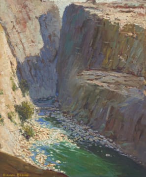 Adriaan Boshoff; Fish River Canyon, Namibia