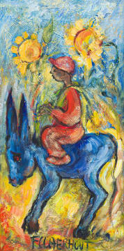 Frans Claerhout; The Blue Donkey