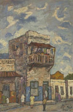 Kenneth Baker; Bo-Kaap Street Building and Figures