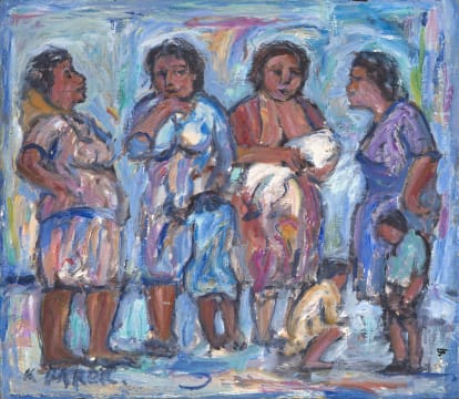 Kenneth Baker; Mothers with Children
