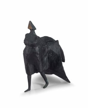 Lynn Chadwick; Maquette V, Walking Woman