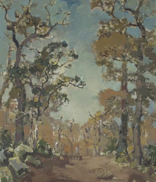 Gregoire Boonzaier; Wooded Area