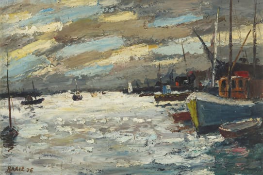 Kenneth Baker; Boats in the Harbour