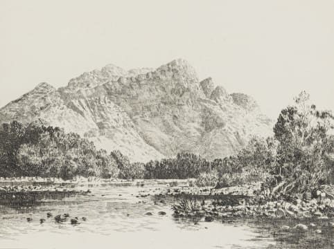 Tinus de Jongh; Bergriver, Simondium
