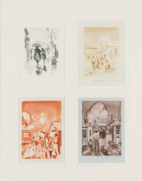 Durant Sihlali; Rainy Day; After a Hard Day's Work; After the Rain Storm; Zola by Night
