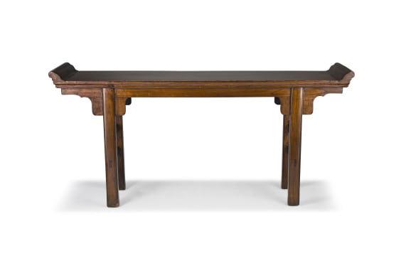 A Chinese elm/yumu altar table