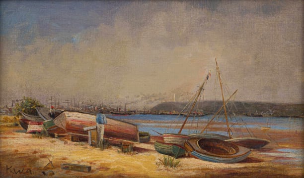 Kathleen Winifred Anderson; Durban Bay from Congella