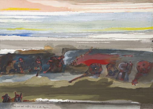 Robert Hodgins; A Line from Auden (They Are and Suffer; That is All They Do:)