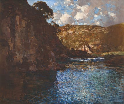 Robert Gwelo Goodman; Sunlight on a Waterway