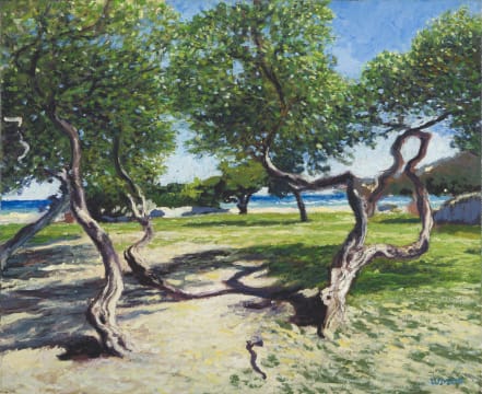 Walter Meyer; Summer Day, Camps Bay Beachfront