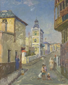 Gregoire Boonzaier; Rose Street, Bo-Kaap