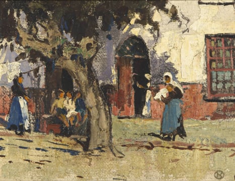 Nita Spilhaus; Wash Day