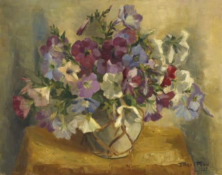 Emily Isabel Fern; Petunias