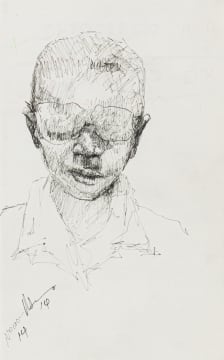 Nelson Makamo; Boy with Glasses