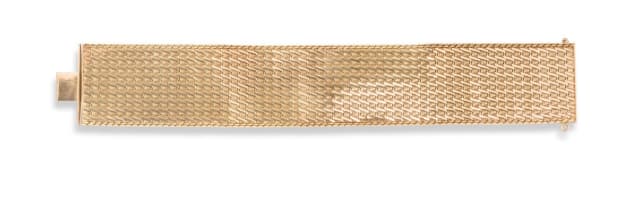 18ct gold bracelet, Argentina