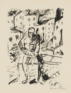 Irma Stern; Seated Man