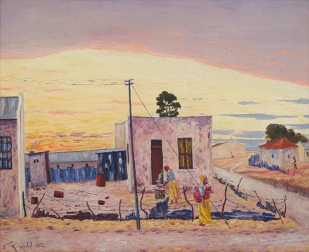 John Koenakeefe Mohl; Evening on Sophia Town, Tvl (sic)