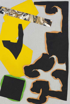 Zander Blom; Shapes in Yellow, Green and Browns