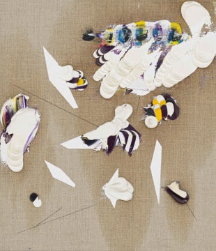 Zander Blom; Abstract Composition in White