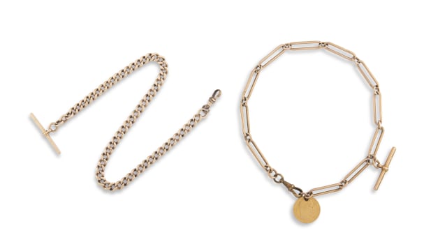 Victorian 15ct gold chain