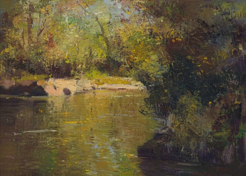 Errol Boyley; Mirrored Gold – Knysna Forest
