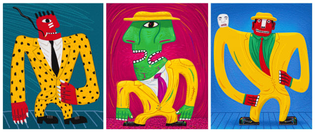 Norman Catherine; Zoot Suit I, II and III, three