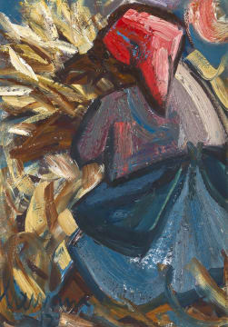 Hennie Niemann Snr; Figure with Headscarf