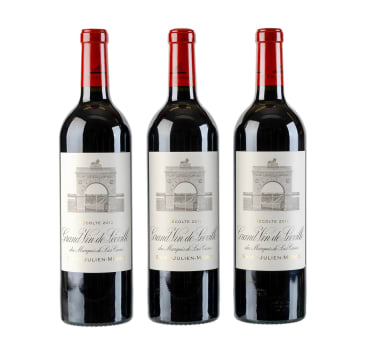 Léoville Las Cases; Saint-Julien; 2012; 3 (1 x 3); 750ml