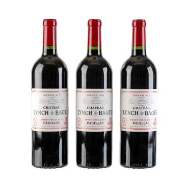 Lynch-Bages; Pauillac; 2012; 3 (1 x 3); 750ml