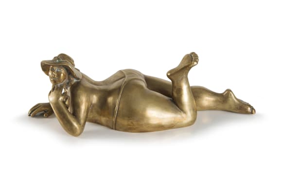 Jean Doyle; Prone Nude