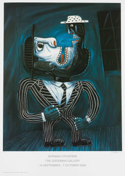 Norman Catherine; Norman Catherine, The Goodman Gallery (Chinwag), poster
