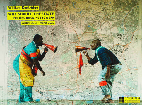 William Kentridge; Why Should I Hesitate, poster