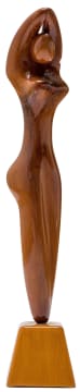 Zoltan Borbereki; Standing Nude