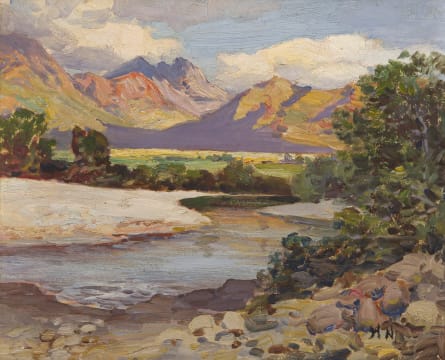 Hugo Naudé; The Angling Stream