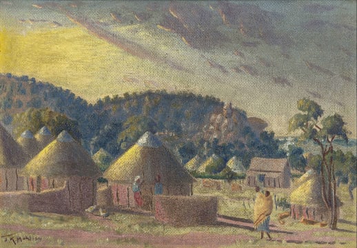 John Koenakeefe Mohl; Sunset in Serowe