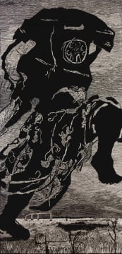 William Kentridge; Telephone Lady
