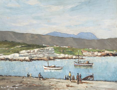 George William Pilkington; Boats on Water