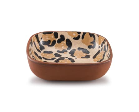 An earthenware black and café au lait glazed bowl, Juliet Armstrong (1950-2012), 1997