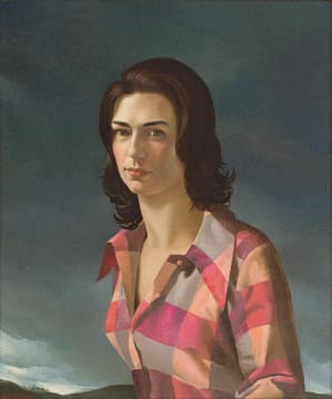 Anna Katrina Zinkeisen; Portrait of Diana Crutchley King