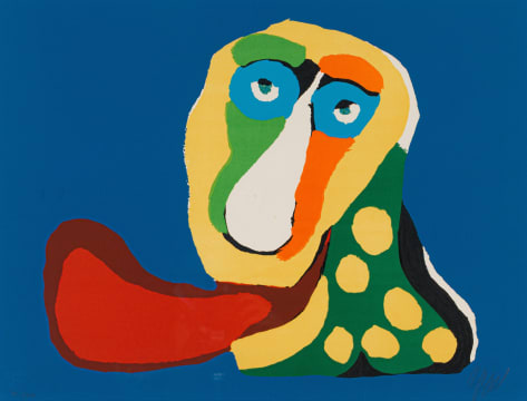 Karel Appel; Abstract Head 2
