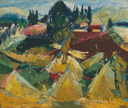 Cecily Sash; Harvesting