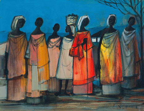 Jan Dingemans; Group of African Women