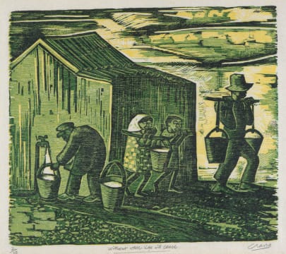 Peter Clarke; Without Water Life Will Cease