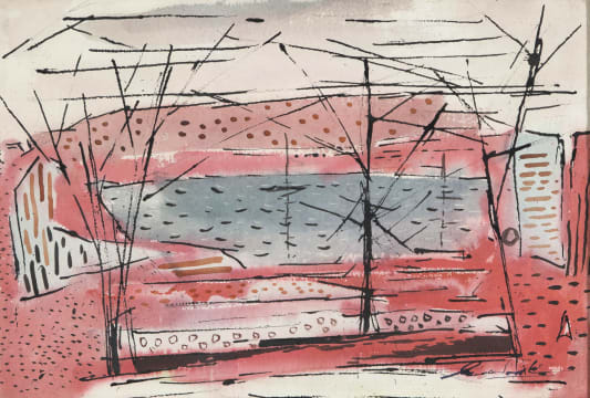 Gordon Vorster; Pink Landscape