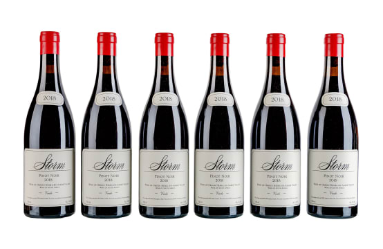 Storm Wines; Vrede Pinot Noir; 2018; 6 (1 x 6); 750ml