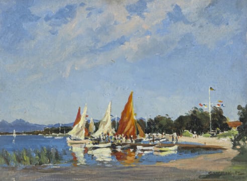 George William Pilkington; Sailing Boats