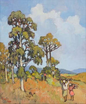Conrad Theys; Bluegums and Firewood Gatherers