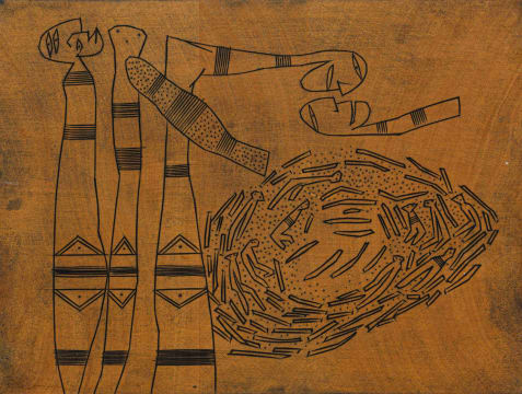 Walter Battiss; Four Figures
