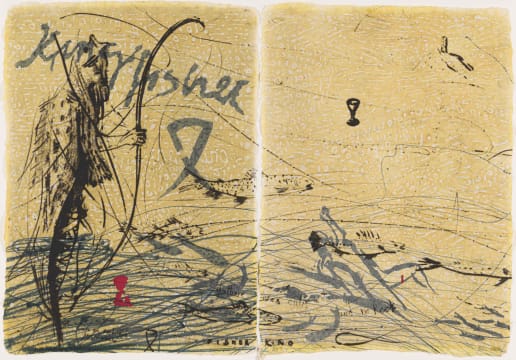 Deborah Bell; Fisher King, diptych